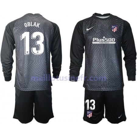 Maillot de Foot Atlético Madrid Jan Oblak 13 Gardien 2020-21 Manches Longues V004 - Enfant Maillot de Foot Atlético Madrid Jan Oblak 13 Gardien 2020-21 Manches Longues V004 - Enfant